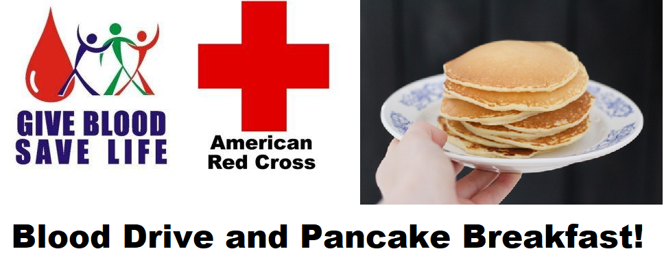 blood drive and breakfast